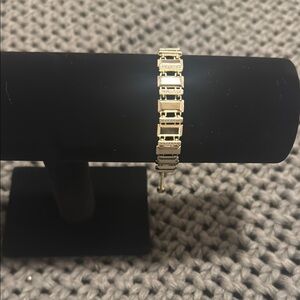 Kendra Scott Gold Textured Link Bracelet